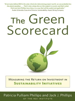 cover image of The Green Scorecard